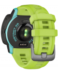 Смарт часовник Garmin - Instinct 2 S Surf, 40mm, зелен/син - 4t
